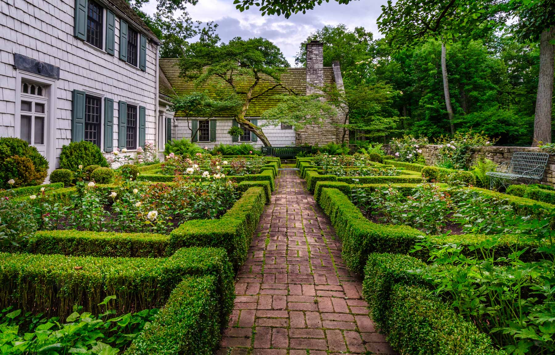 Crab Tree Farm Lake Bluff, Illinois Charles Stick Landscape
