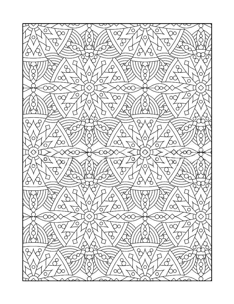 Online coloring pages Coloring page Patterns coloring pages for adults