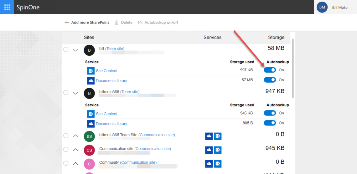 Backup and Restore SharePoint Online Sites
