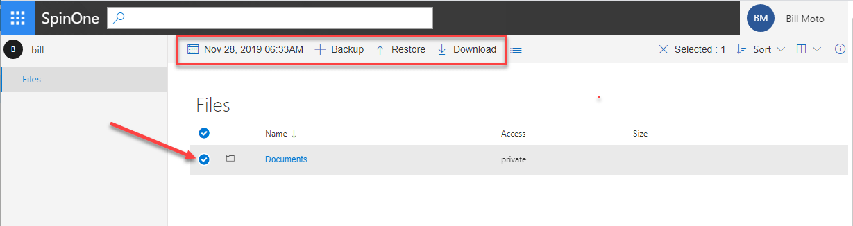 How to back up SharePoint Online and OneDrive for Business sites