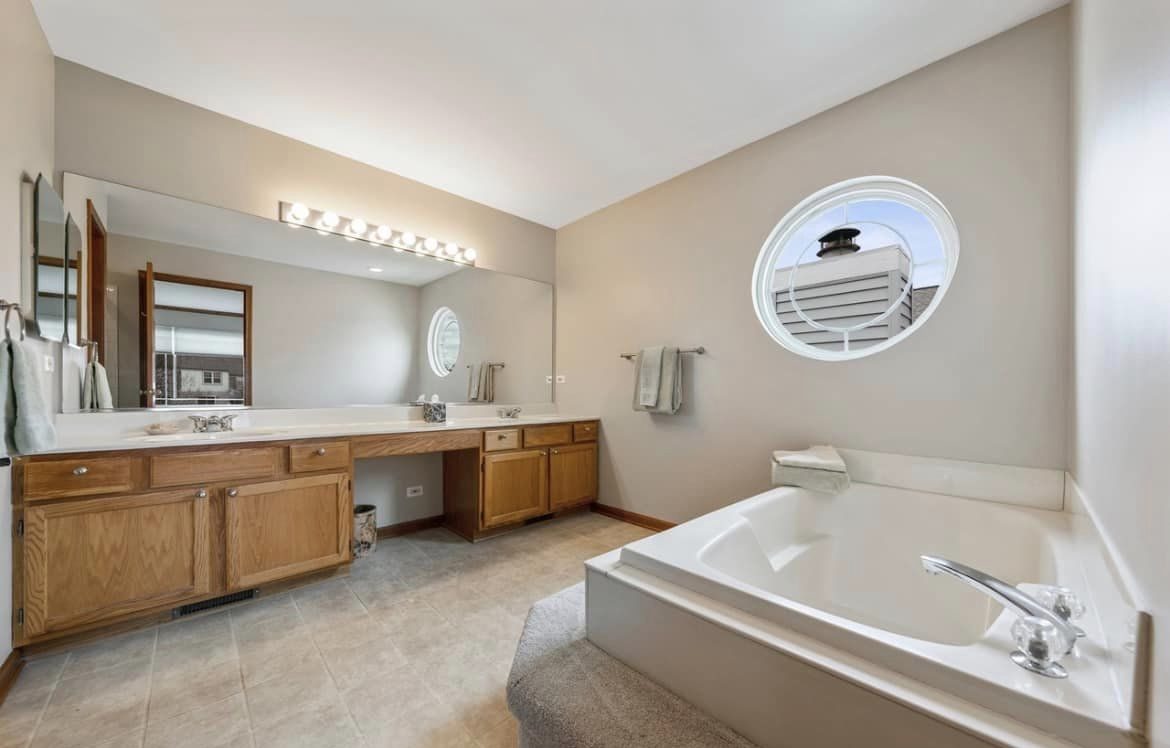 Master Bathroom Renovation Naperville, Illinois CK Construction Chicago