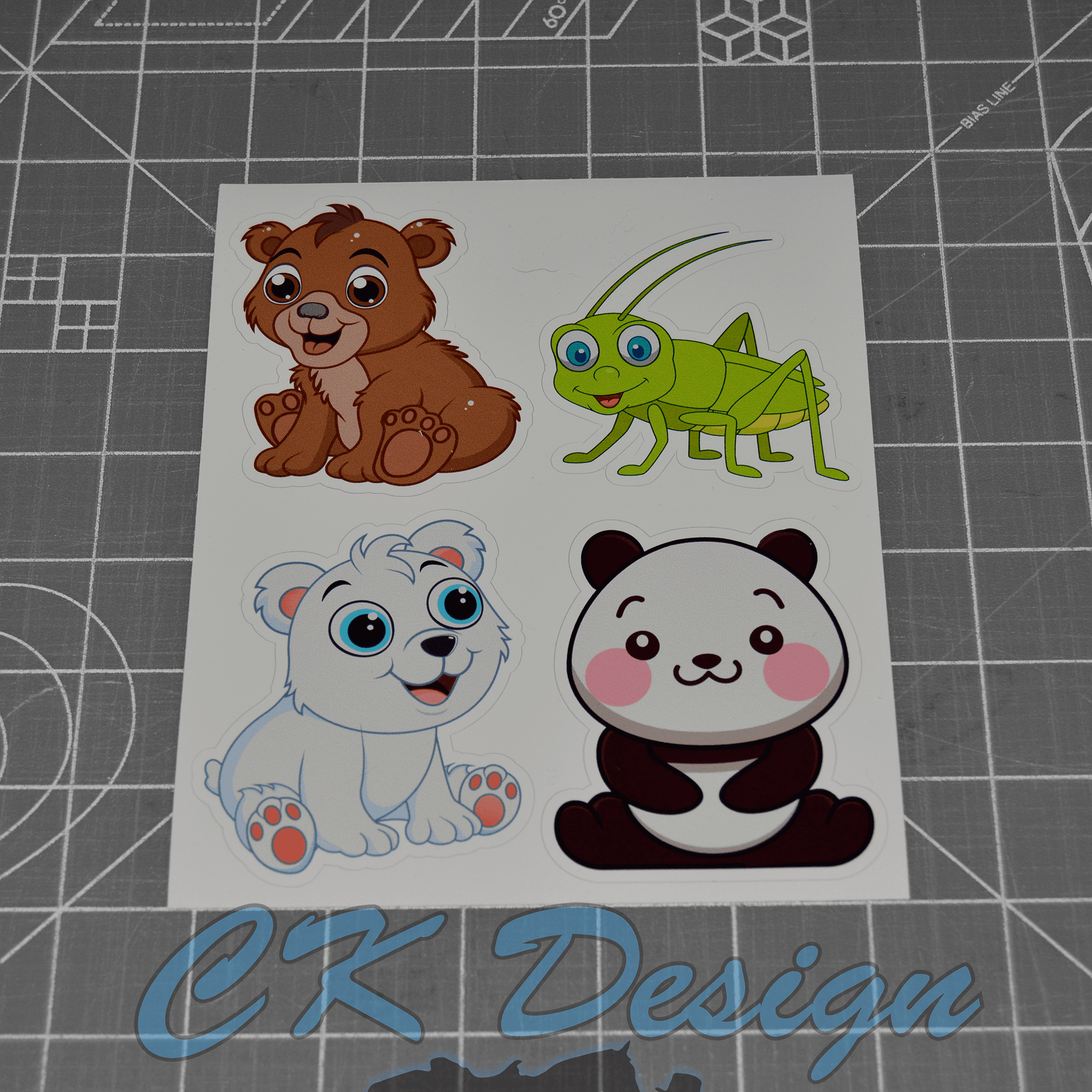 Cute Animals Decal Pack 3 CK Design