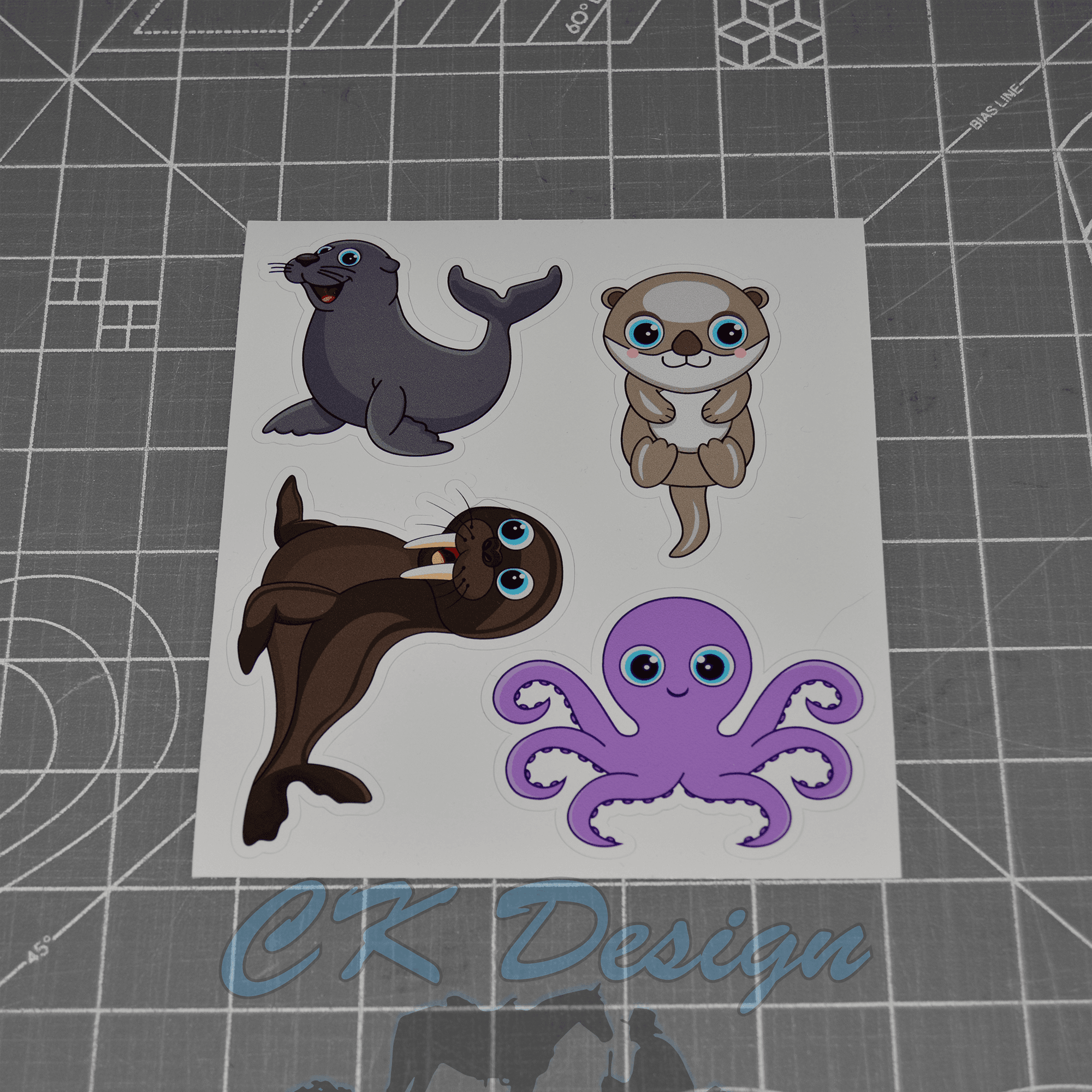 Cute Animals Decal Pack 4 CK Design