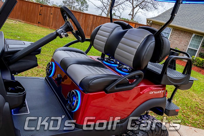 Custom 2020 Club Car Onward 'Monster' Gas Powered Four-Passenger - CKD