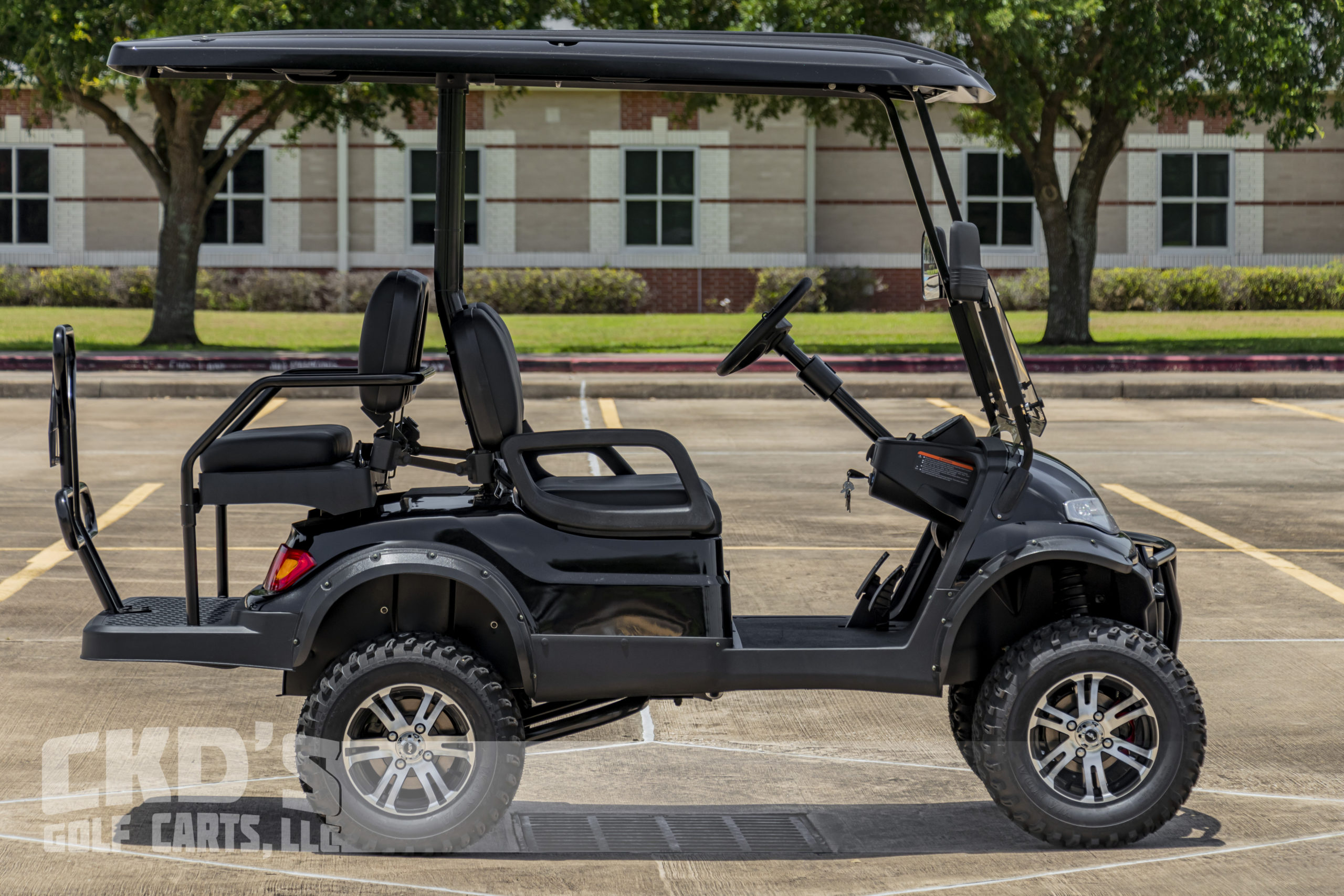 2022 Black Advanced EV CKD's Golf Carts