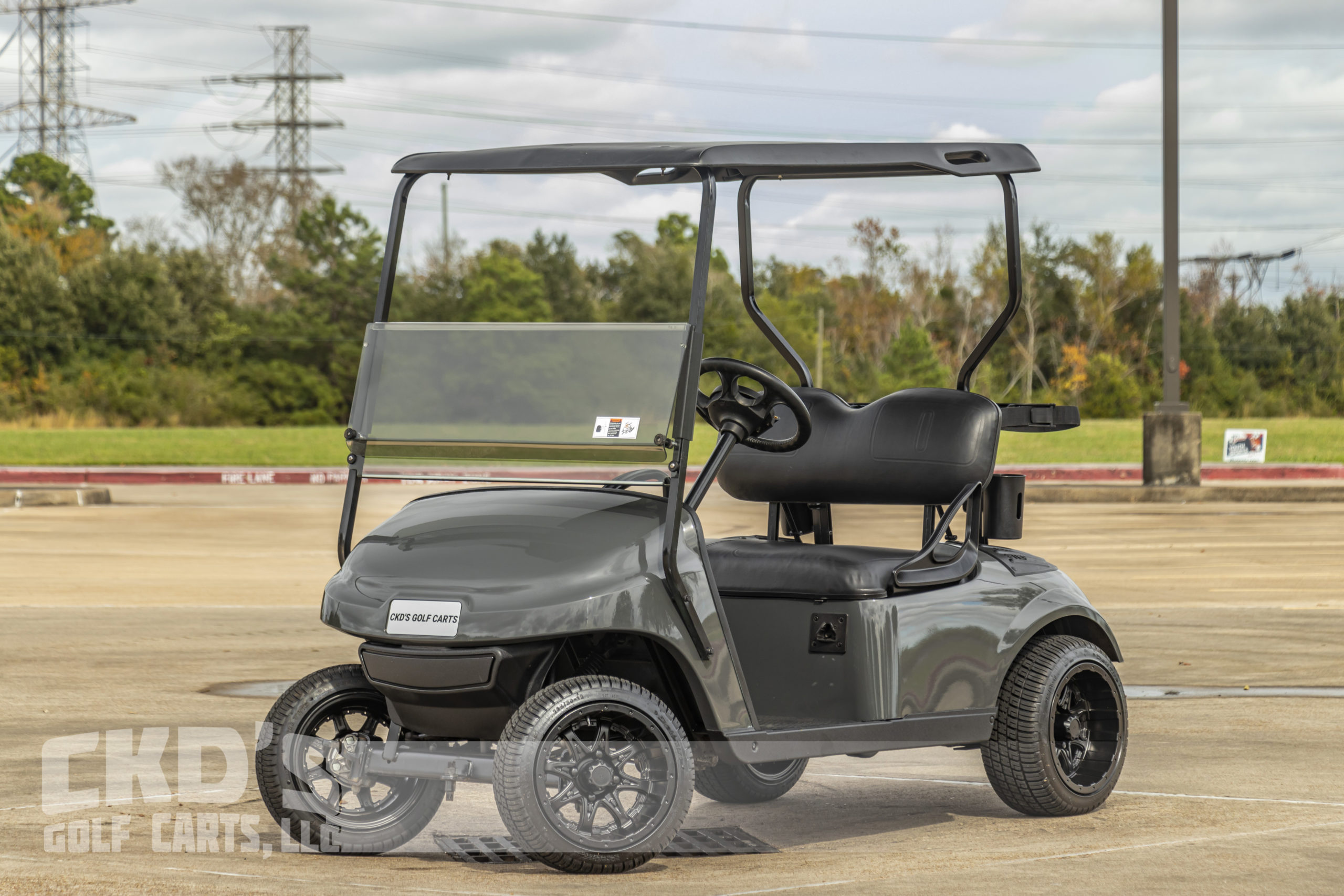 2018 Gray EZGO TXT CKD's Golf Carts