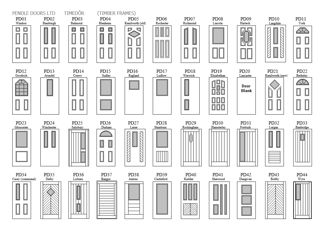 Scheduling Doors CKDS CADBIM Standards
