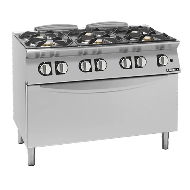 Giorik CG960HT 6 Burner Gas Range On MAXI Gas Oven