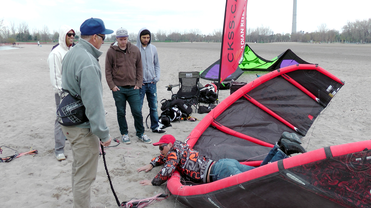 Kitesurfing safety and gear tuneup www.CKSS.ca