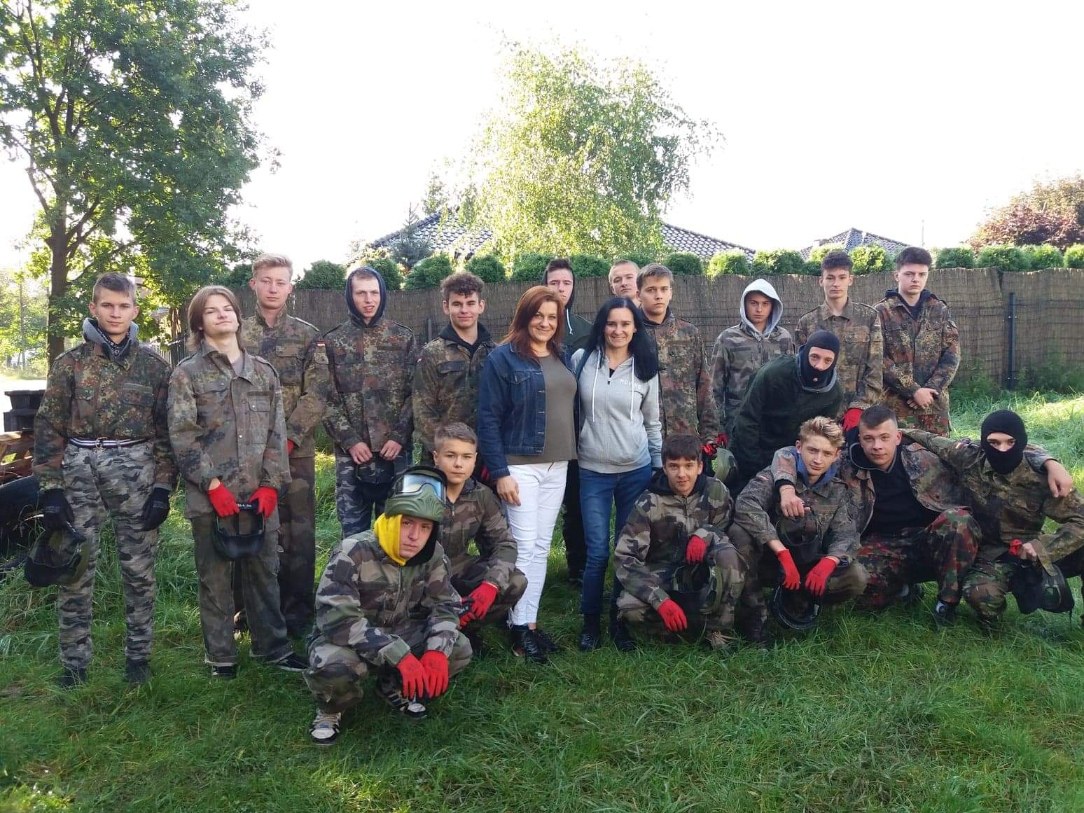 Paintball kl. 2 TS4 w Sułkowicach Centrum Kształcenia Zawodowego i Ustawicznego nr 2 w Wadowicach