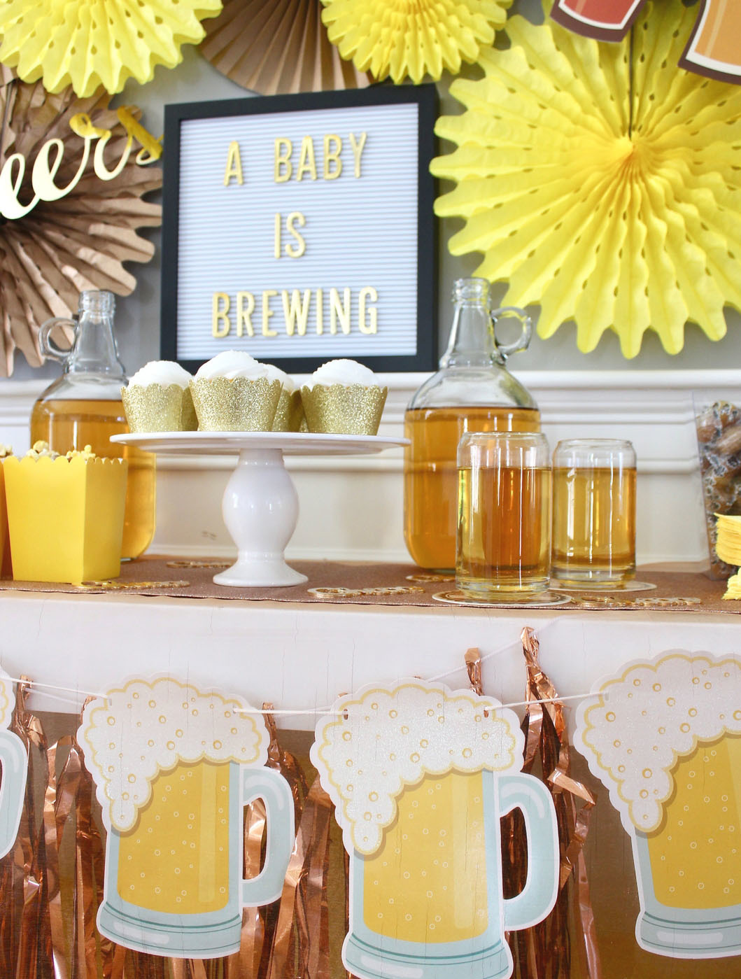 A Baby is Brewing Beer Themed Baby Shower Fun365