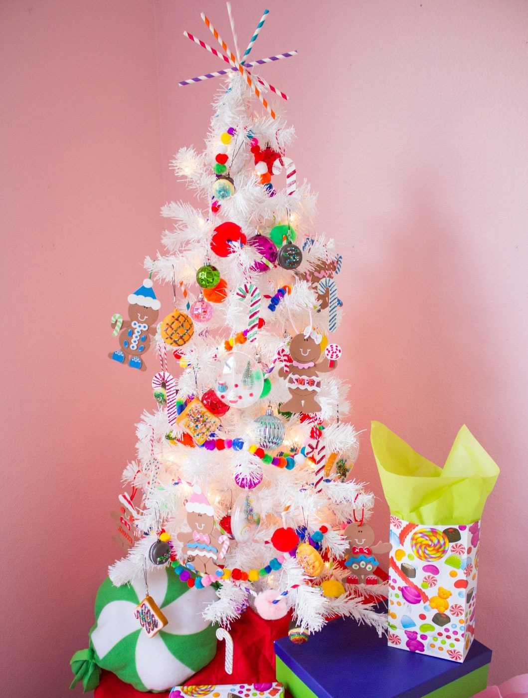 Candy Themed Christmas Tree