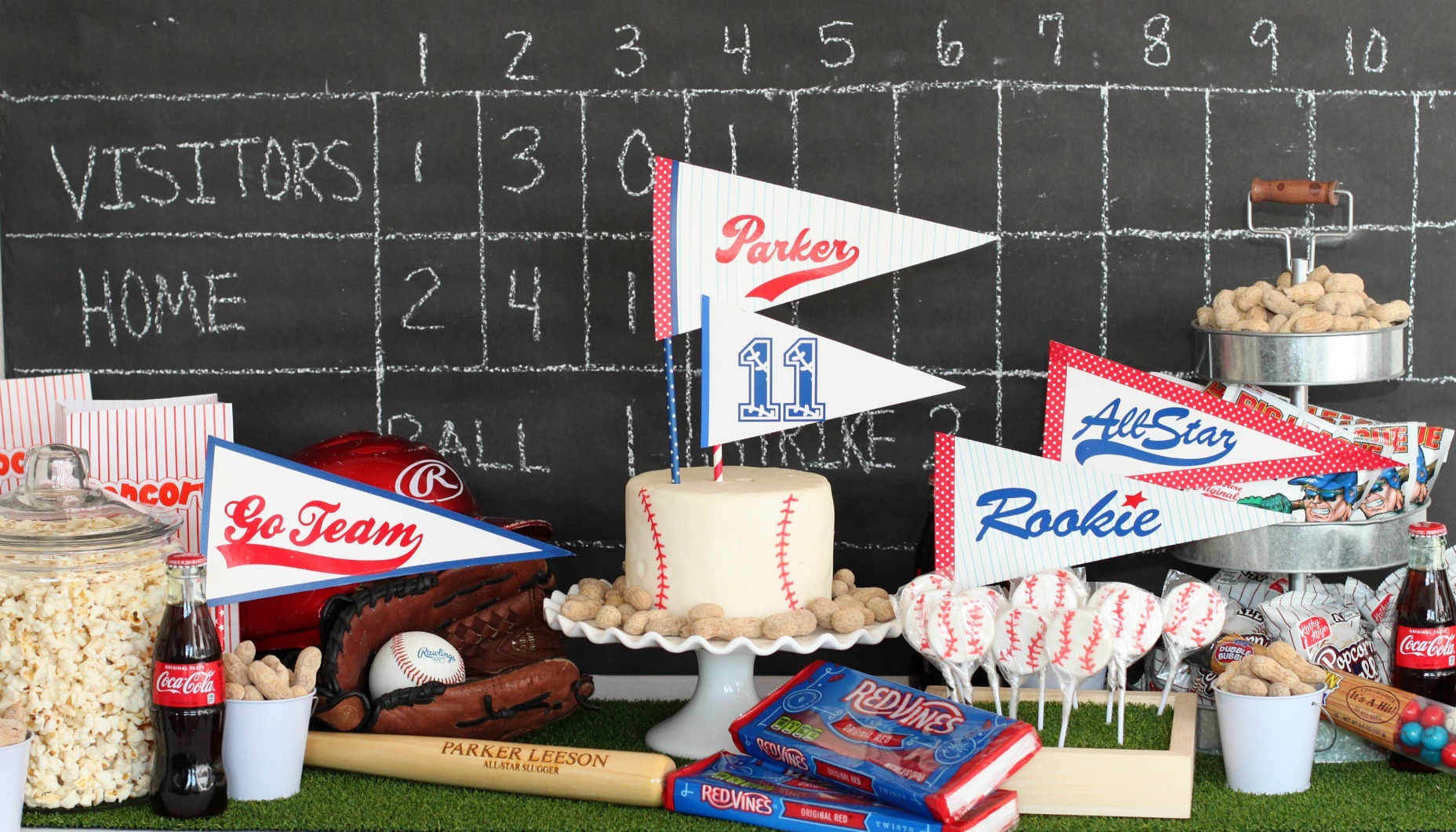 AllAmerican Baseball Birthday Party Ideas Fun365