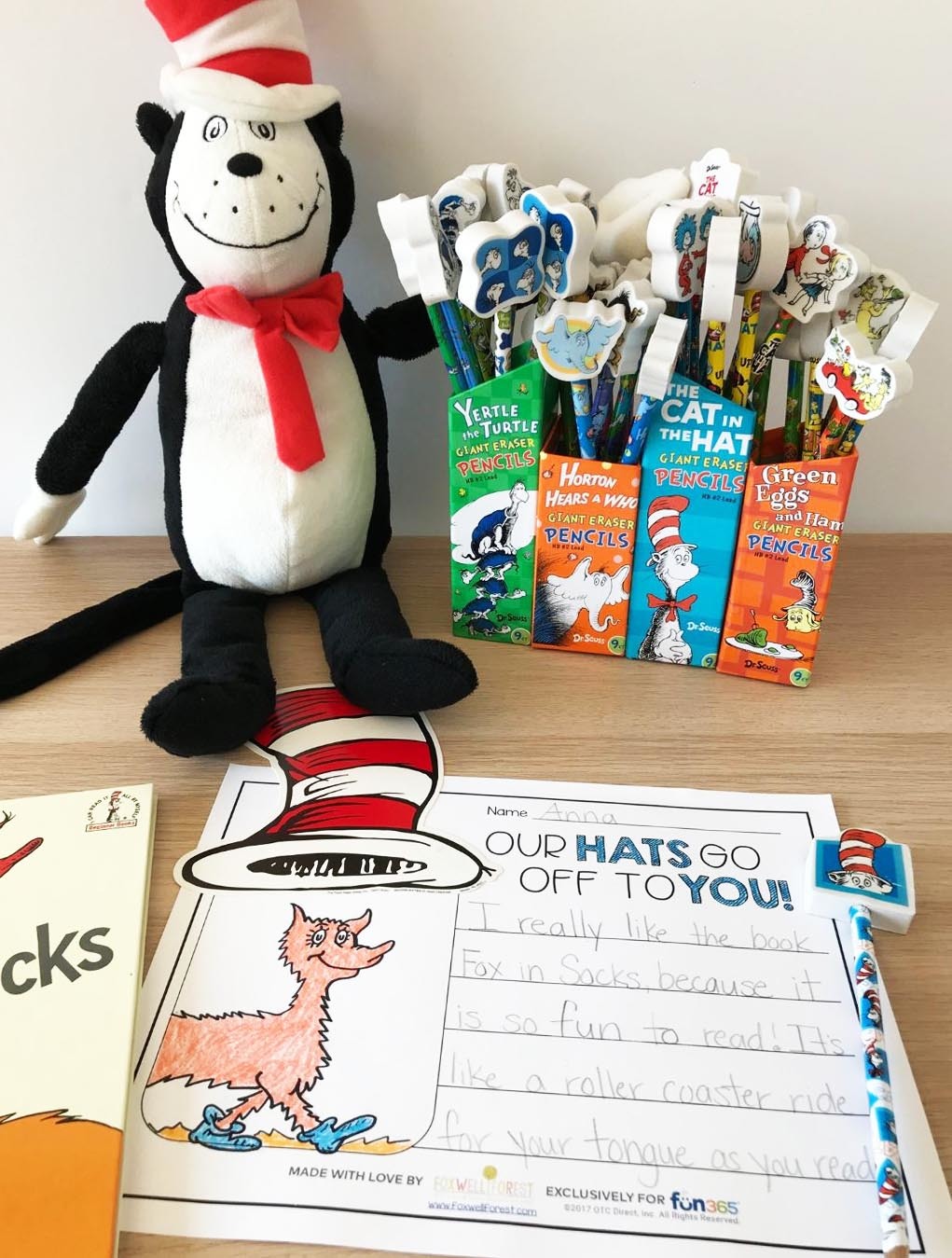 Dr. Seuss Writing Activity | Fun365