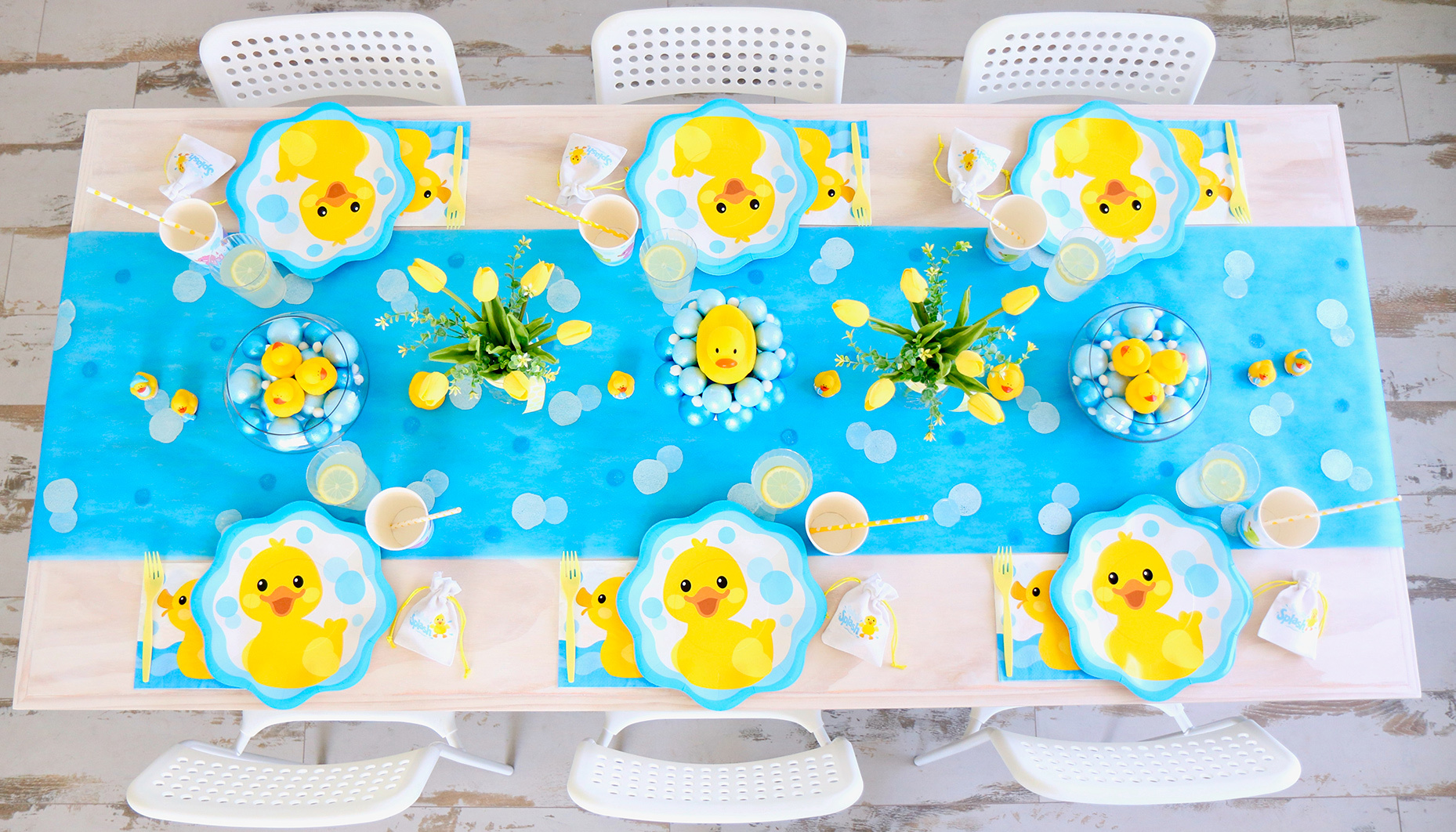 Baby Shower Duck Centerpieces