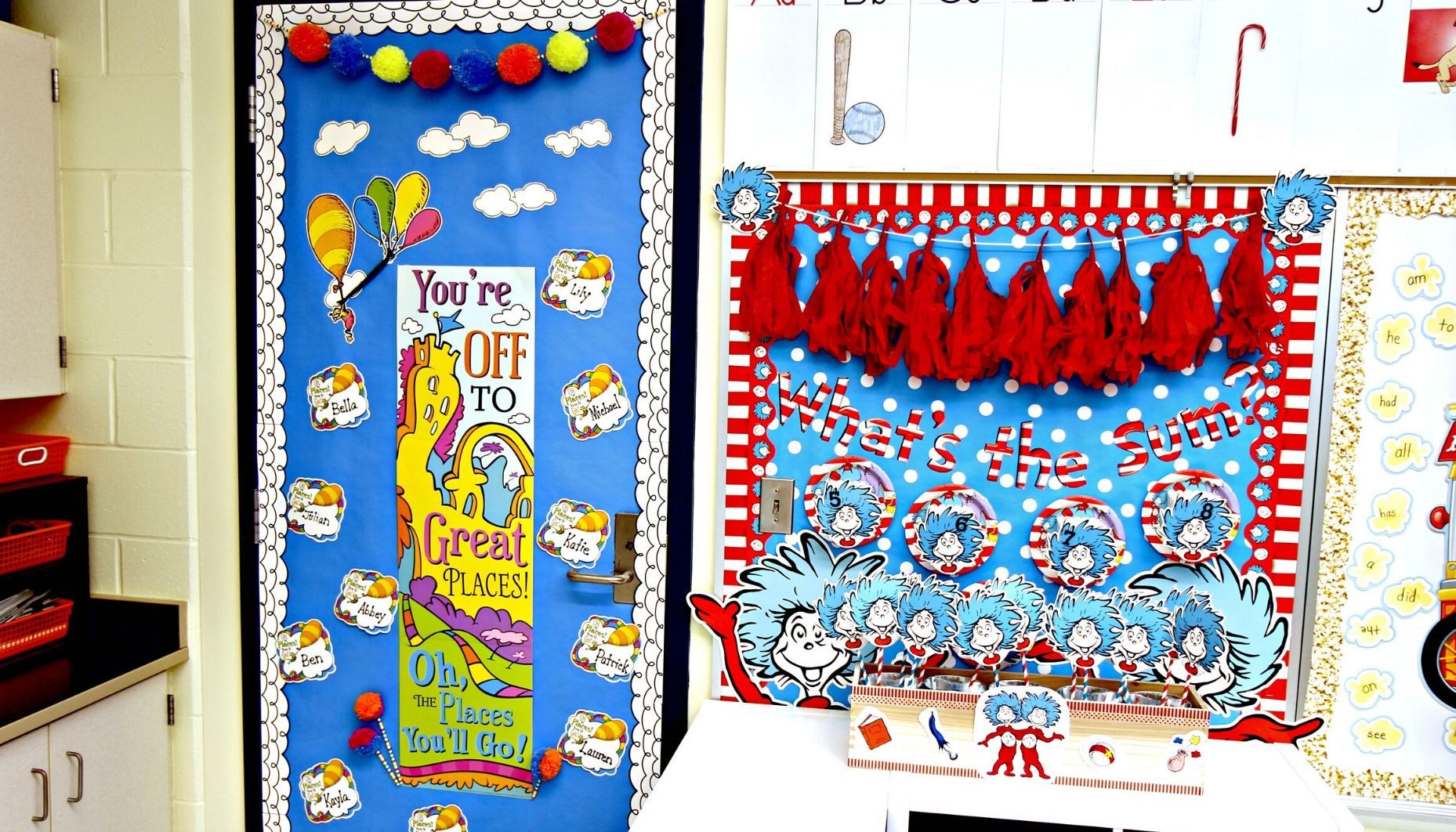 Sale > cat in the hat door decoration ideas > in stock