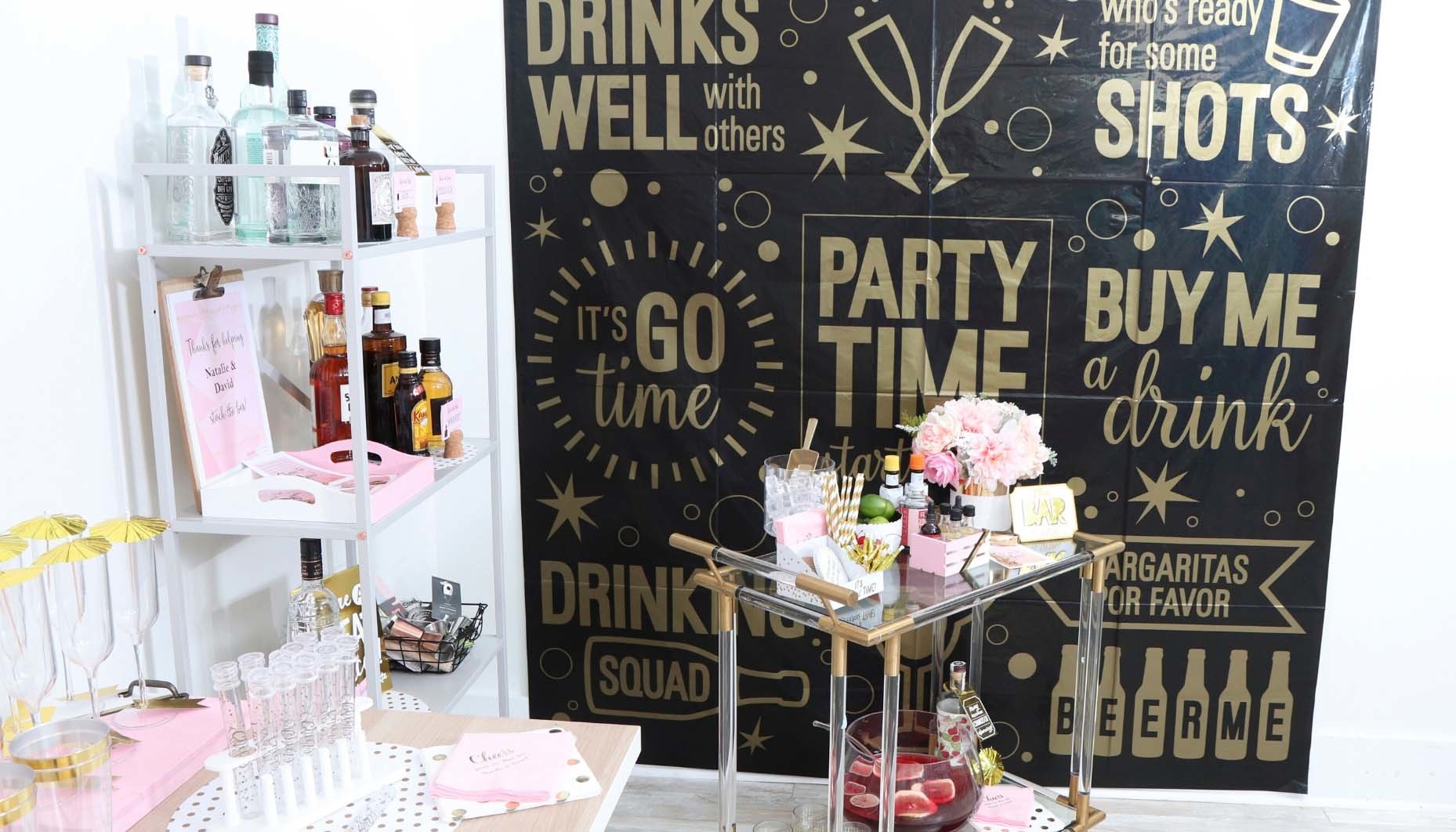 How to Host a Couples Stock the Bar Shower Fun365