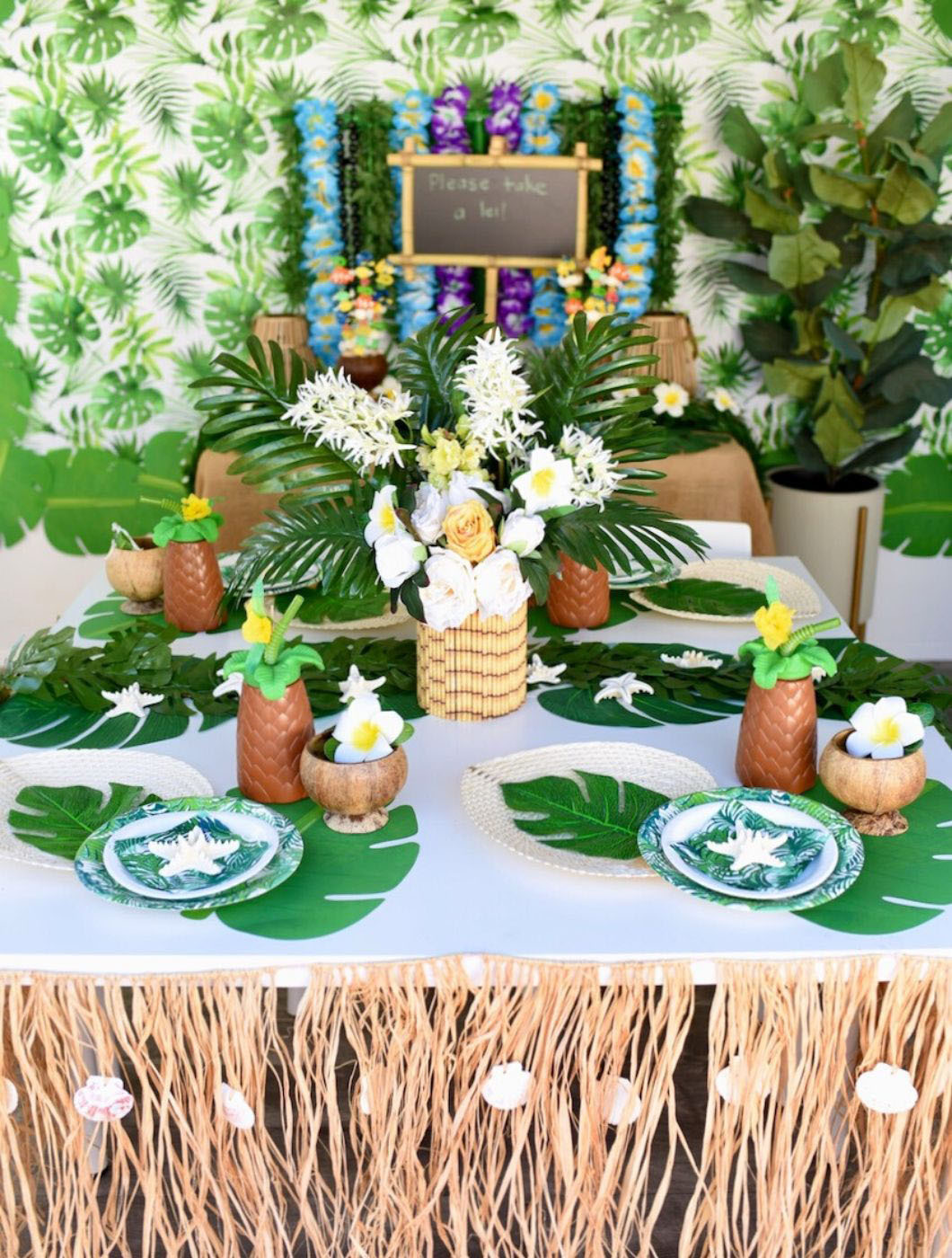 Boy's Tropical Luau First Birthday Party Fun365
