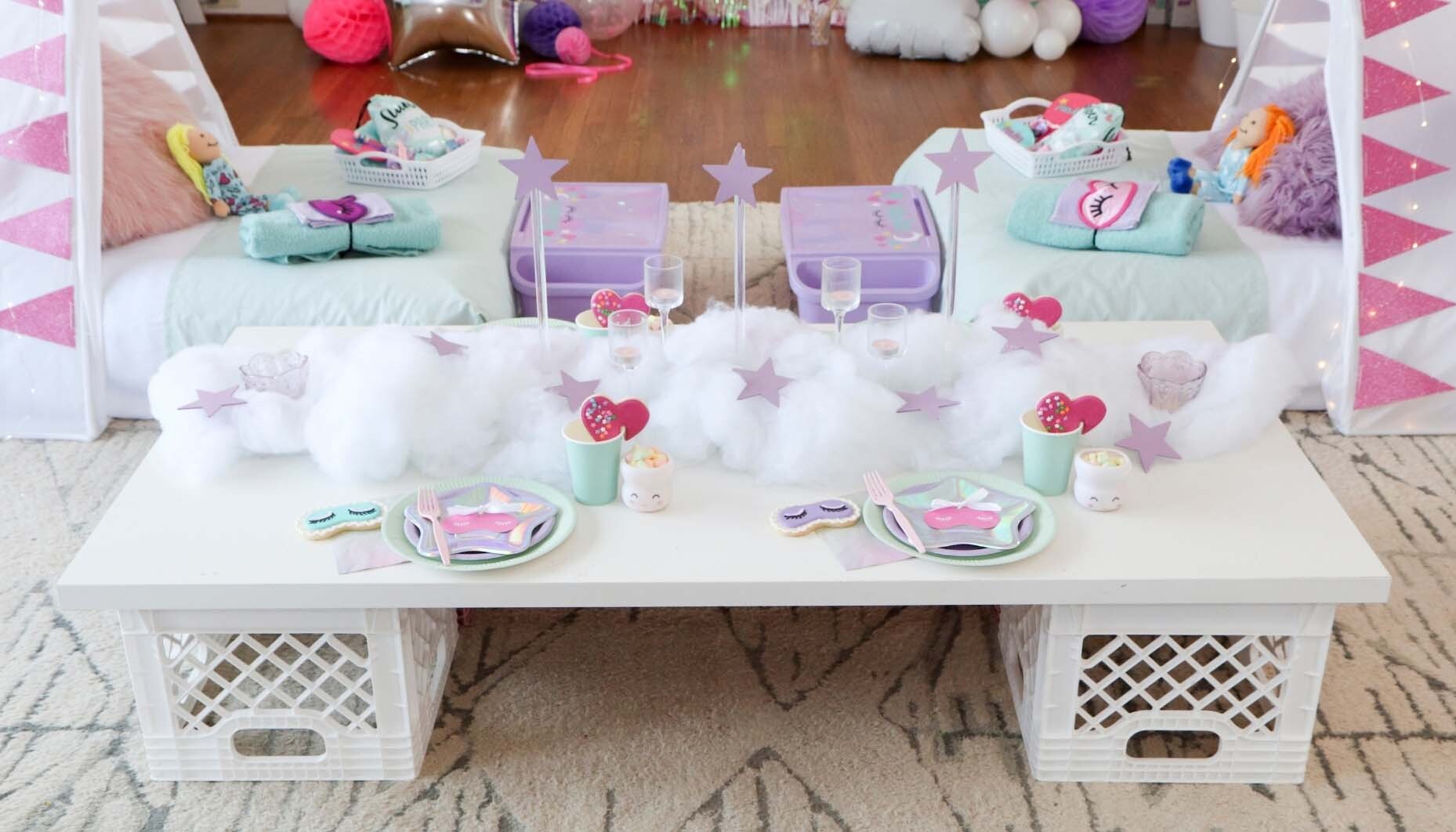 Girls' Night Slumber Party Ideas Fun365