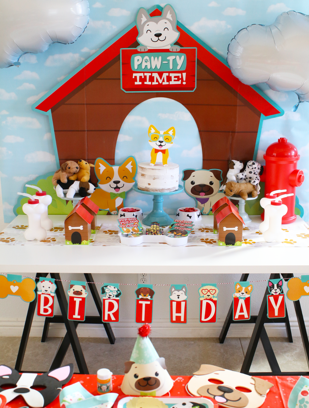 Dog Themed First Birthday Party Fun365