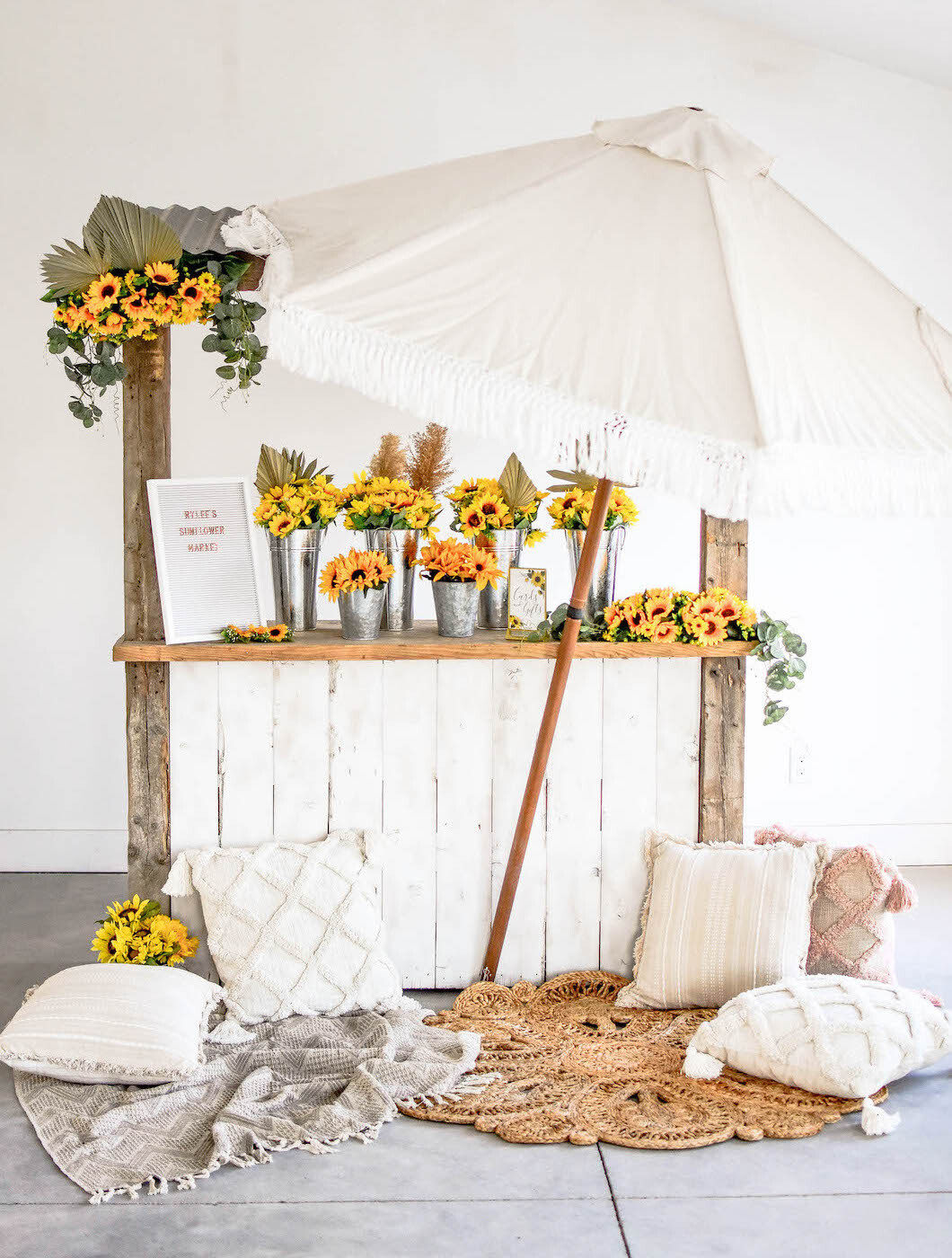 Bohemian Fall Sunflower Bridal Shower Ideas Fun365
