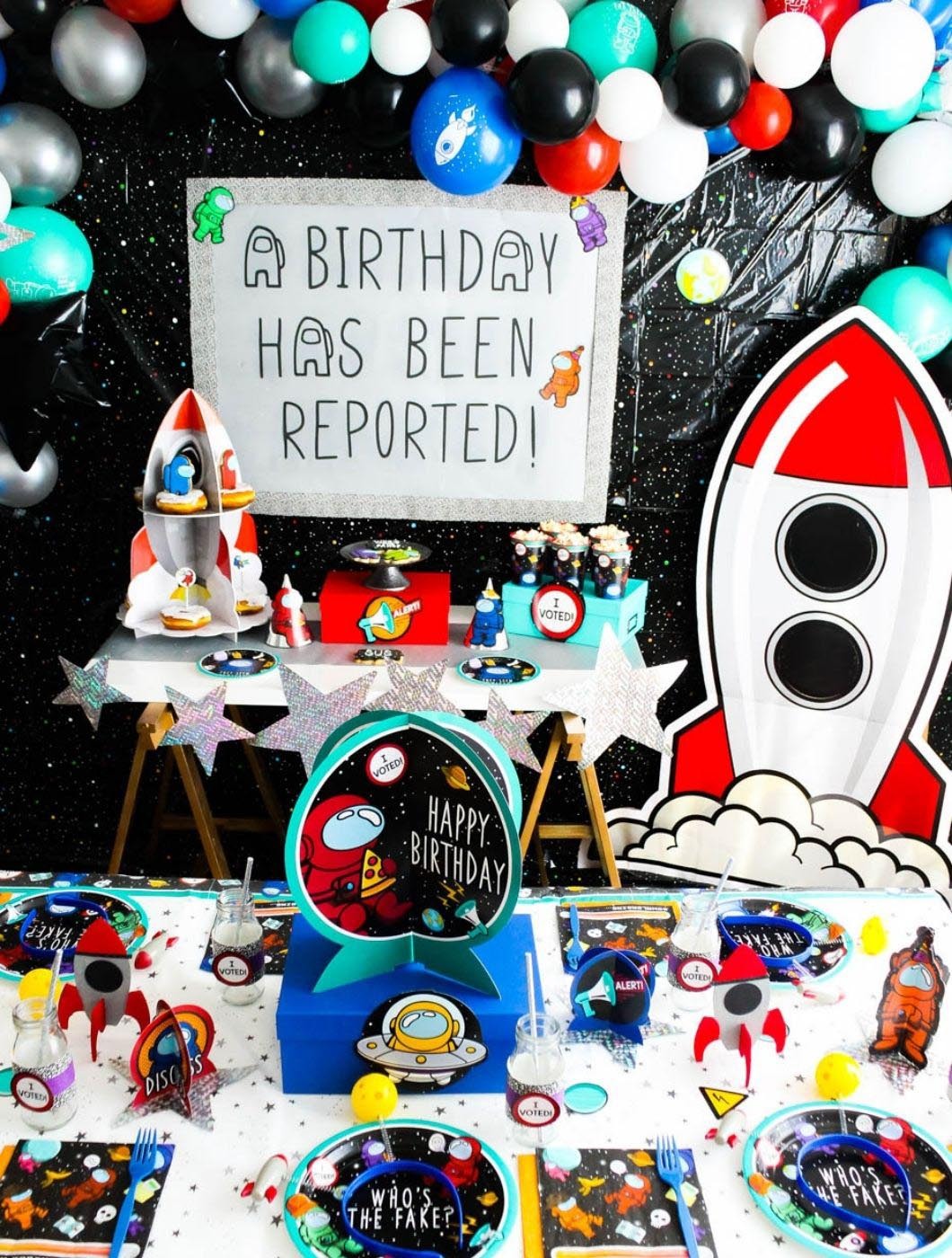 Among Us Birthday Party Ideas atelieryuwa.ciao.jp