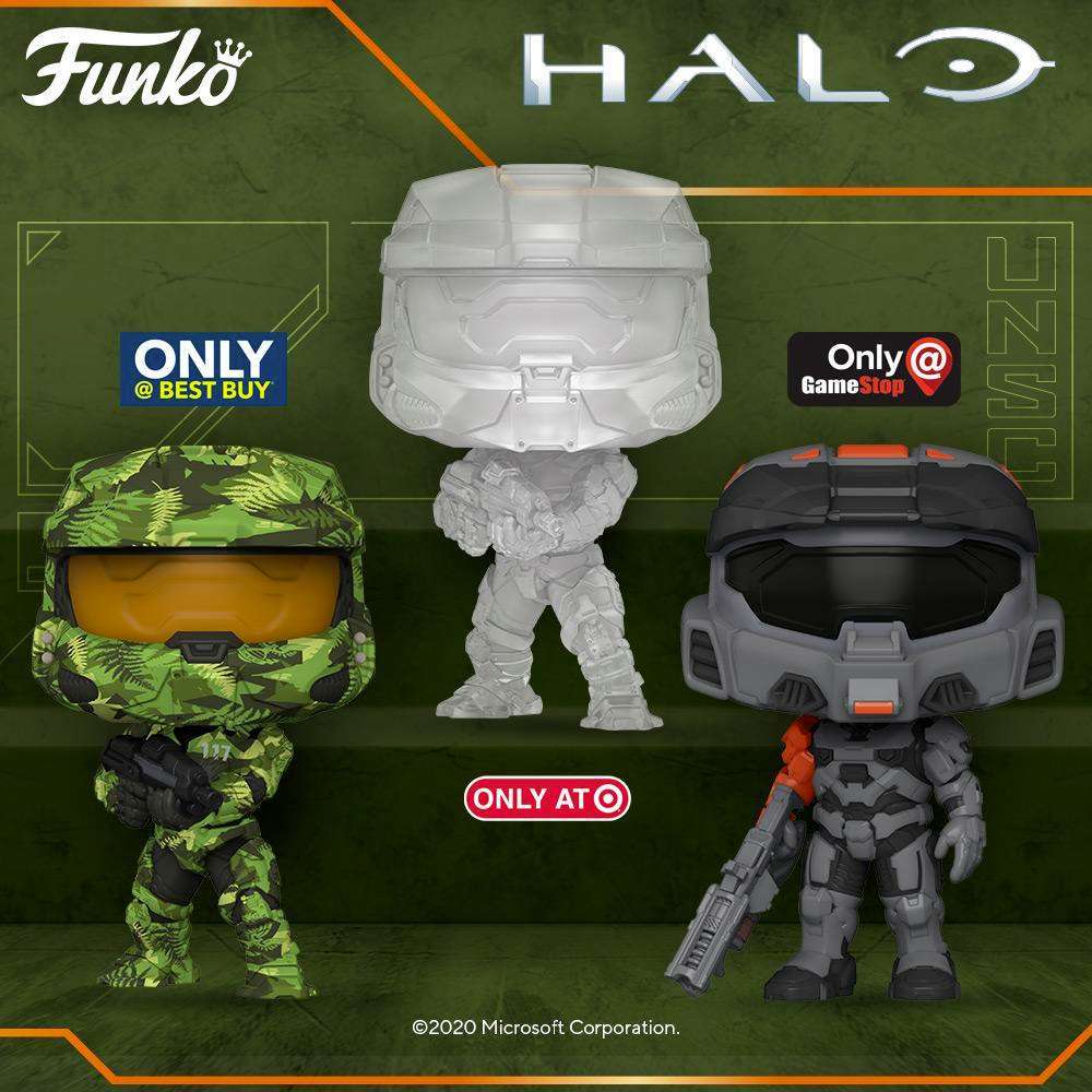 Halo Infinite tendrá una serie de figuras Funko Pop! y una incluirá