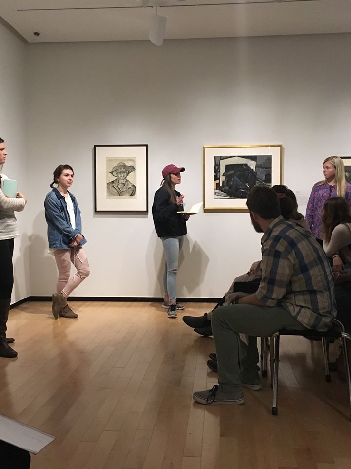 Dr. Emily Burns, Assistant Professor of Art History leads