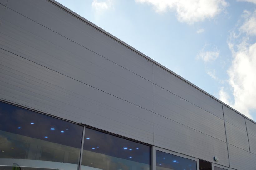 Trust Ford, Castleford, Car Showroom Case Study Cladding Coatings