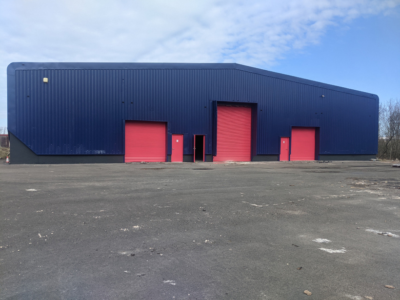 Our Cladding Painters' Colourful Cladding Coating Projects Cladding