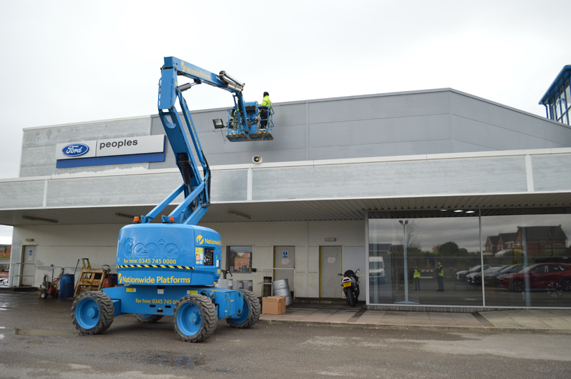 Cladding Painting Peoples Ford, Prescot Cladding Coatings