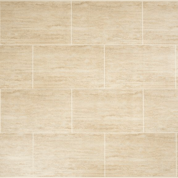 Travertine Tile Effect Cladding 8mm X 250mm X 2800mm Free Delivery