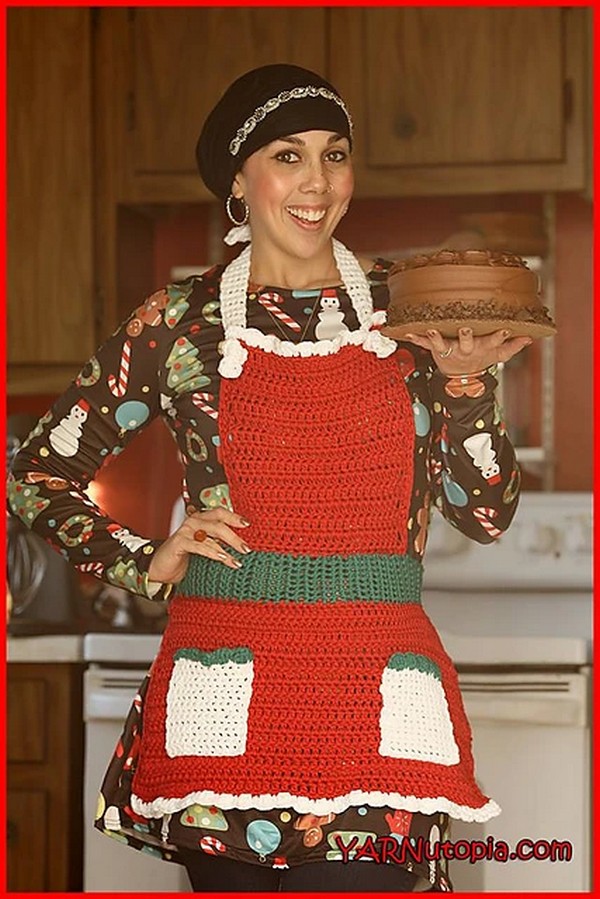 18 Modern Crochet Apron Patterns That Go Abroad The Kitchen!