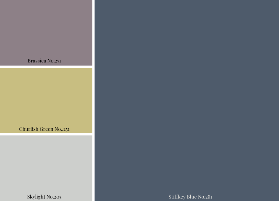 Three beautiful palettes for Stiffkey Blue be inspired