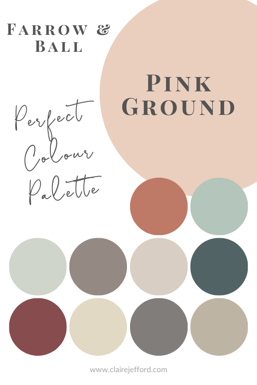 Farrow And Ball Pink Ground Colour Review by Claire Jefford