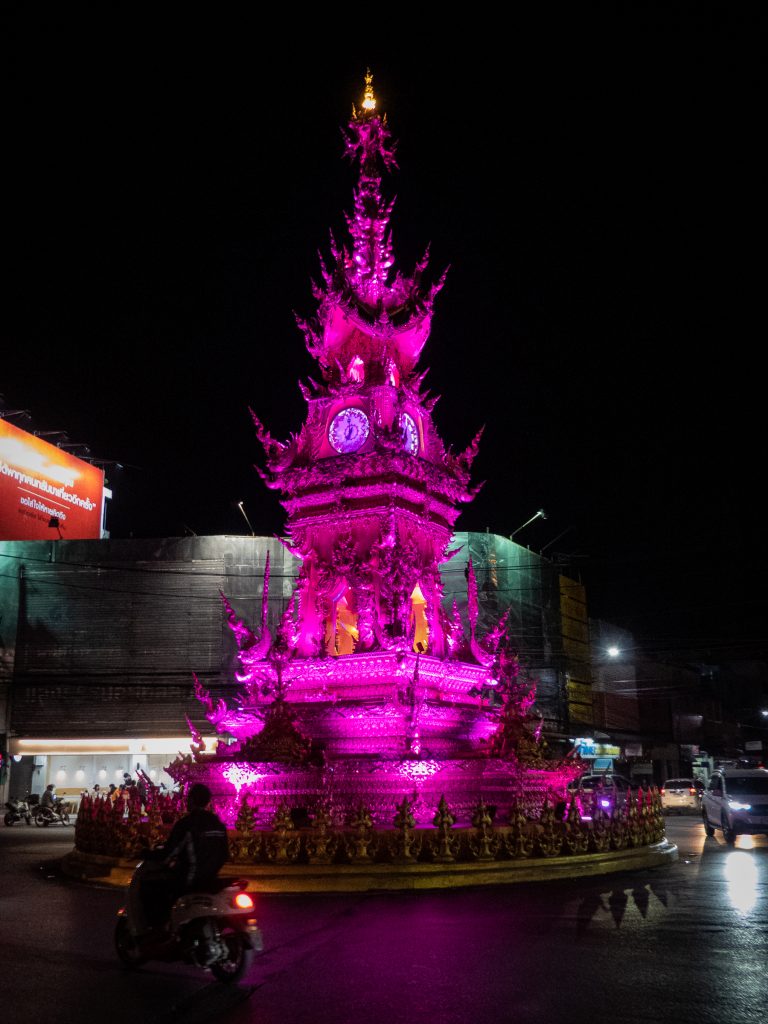 Clock Tower - tour de l'horloge - Chiang Rai