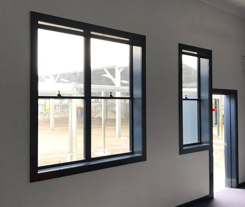 Three Double Hung Windows