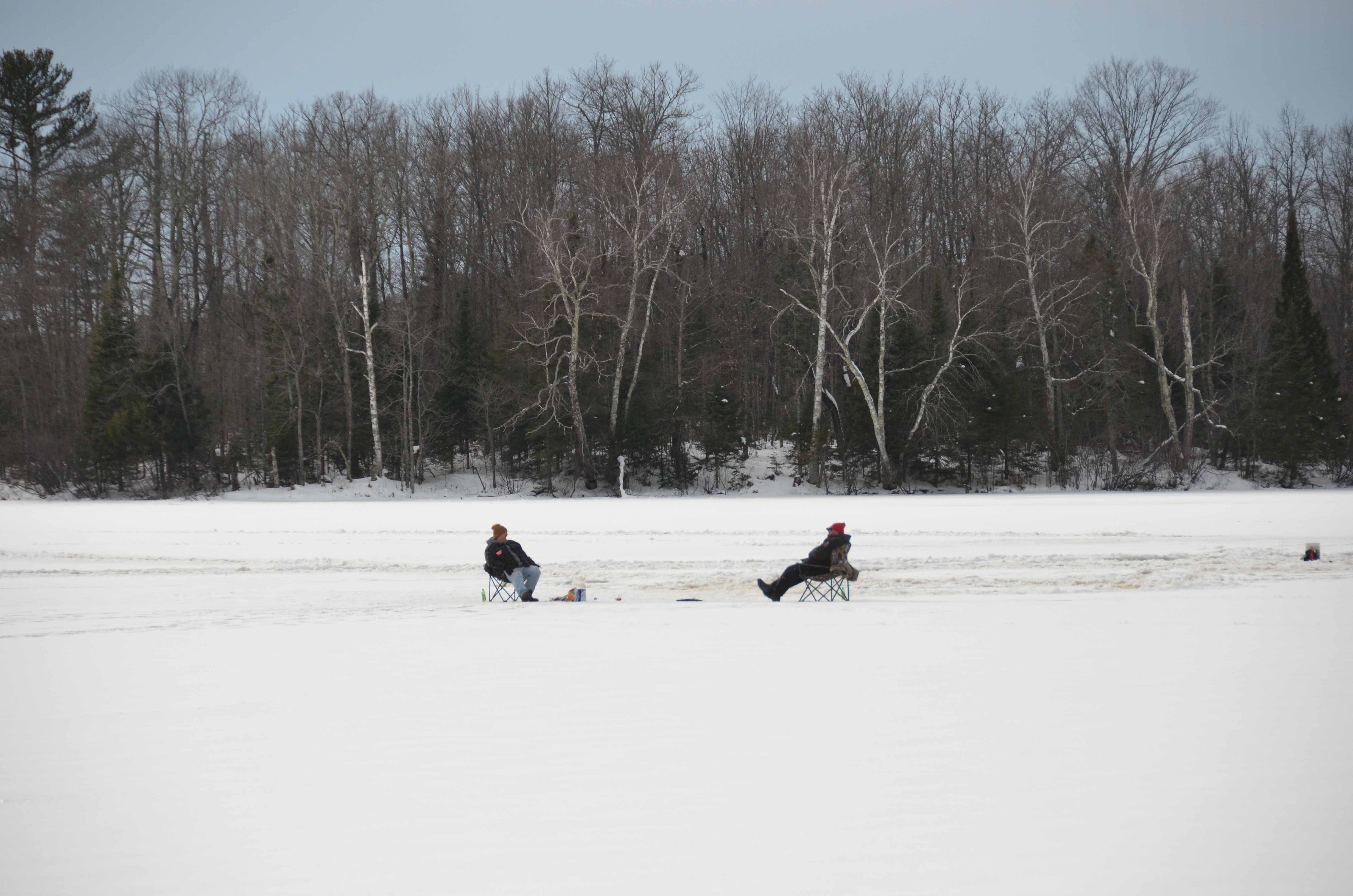 Elk Country ATV Club 2015 Ice Fishing Contest Clam Lake WI