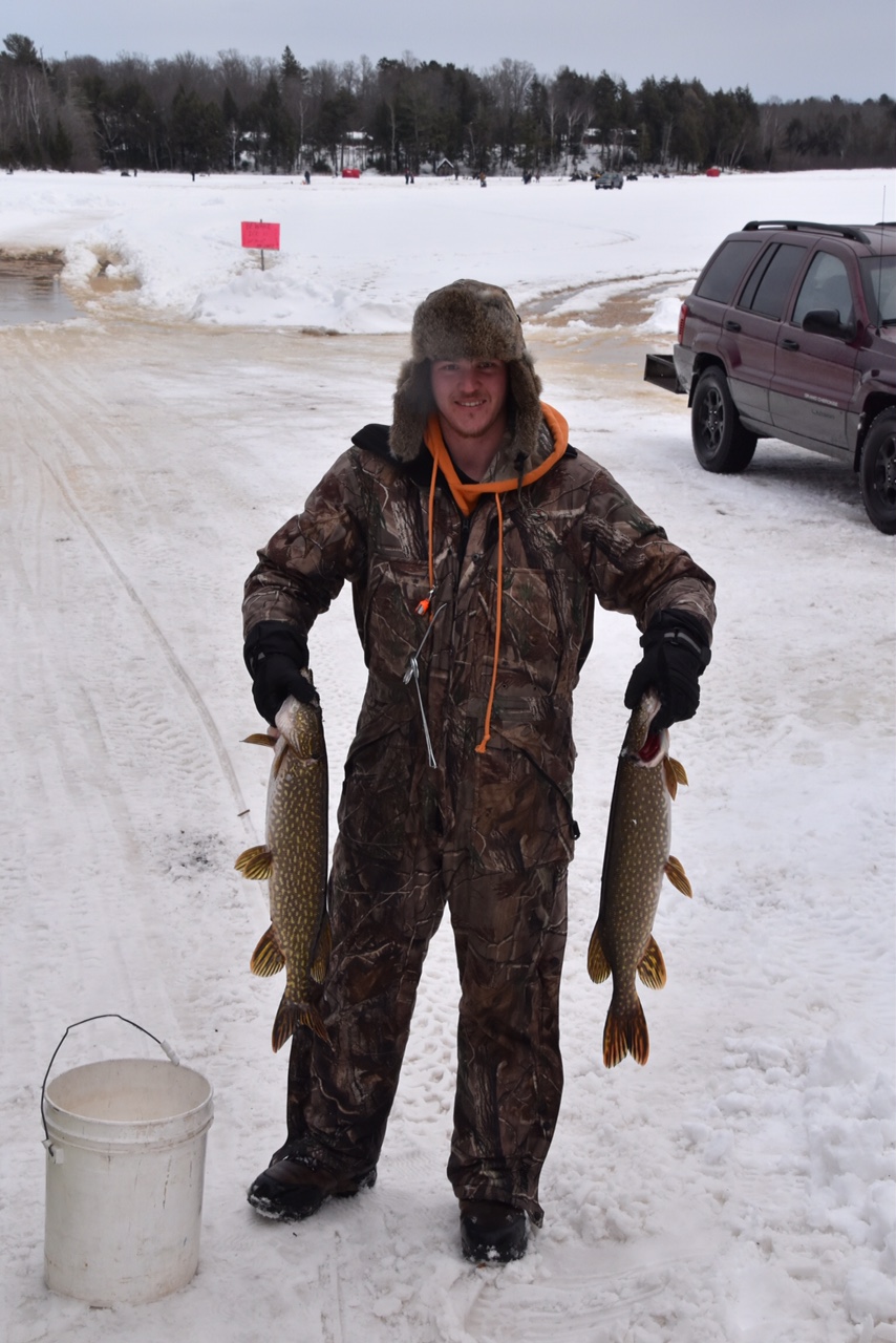 Elk Country ATV Club 2015 Ice Fishing Contest Clam Lake WI