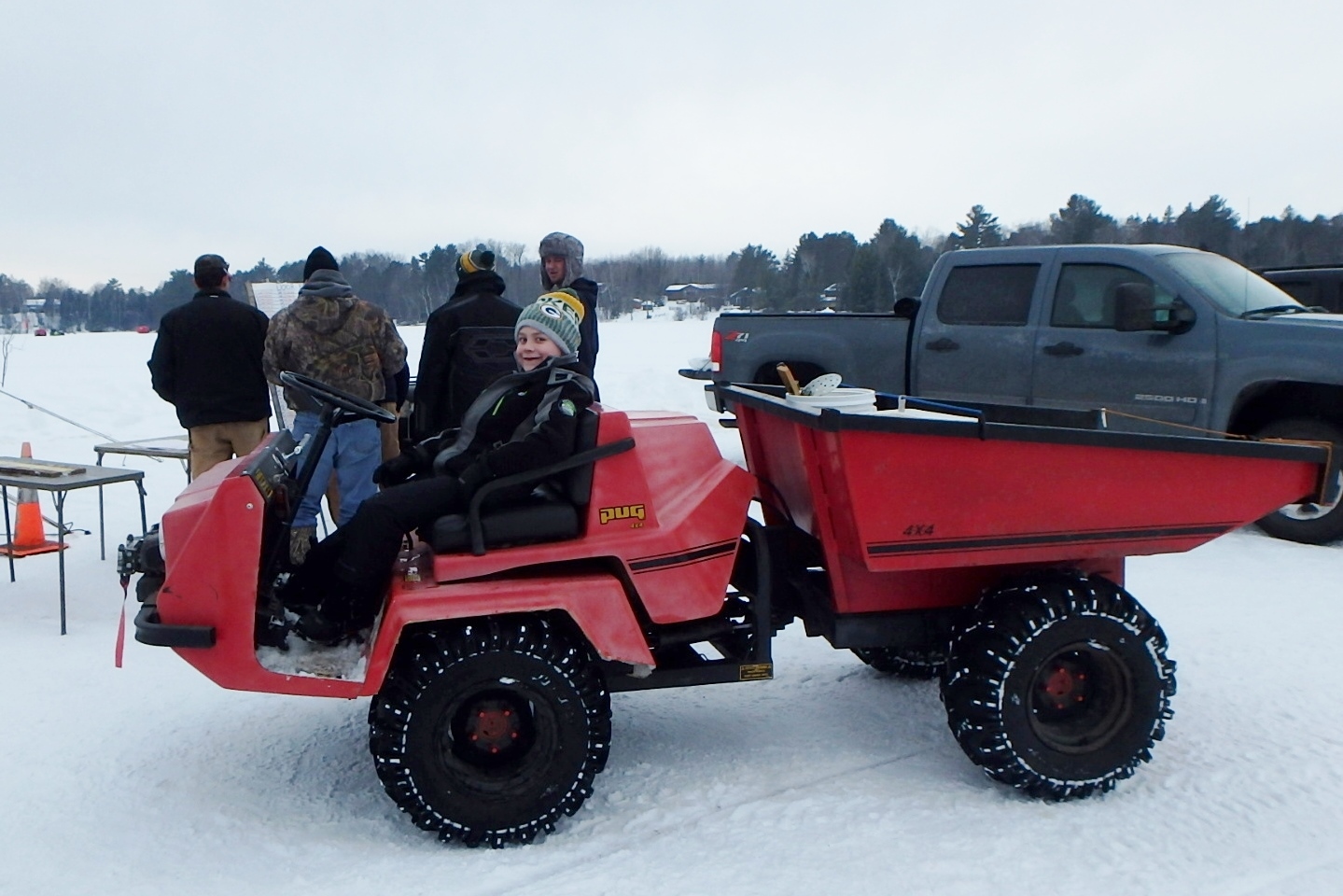 Clam Lake, Wisconsin 2018 Ice Fishing Contest