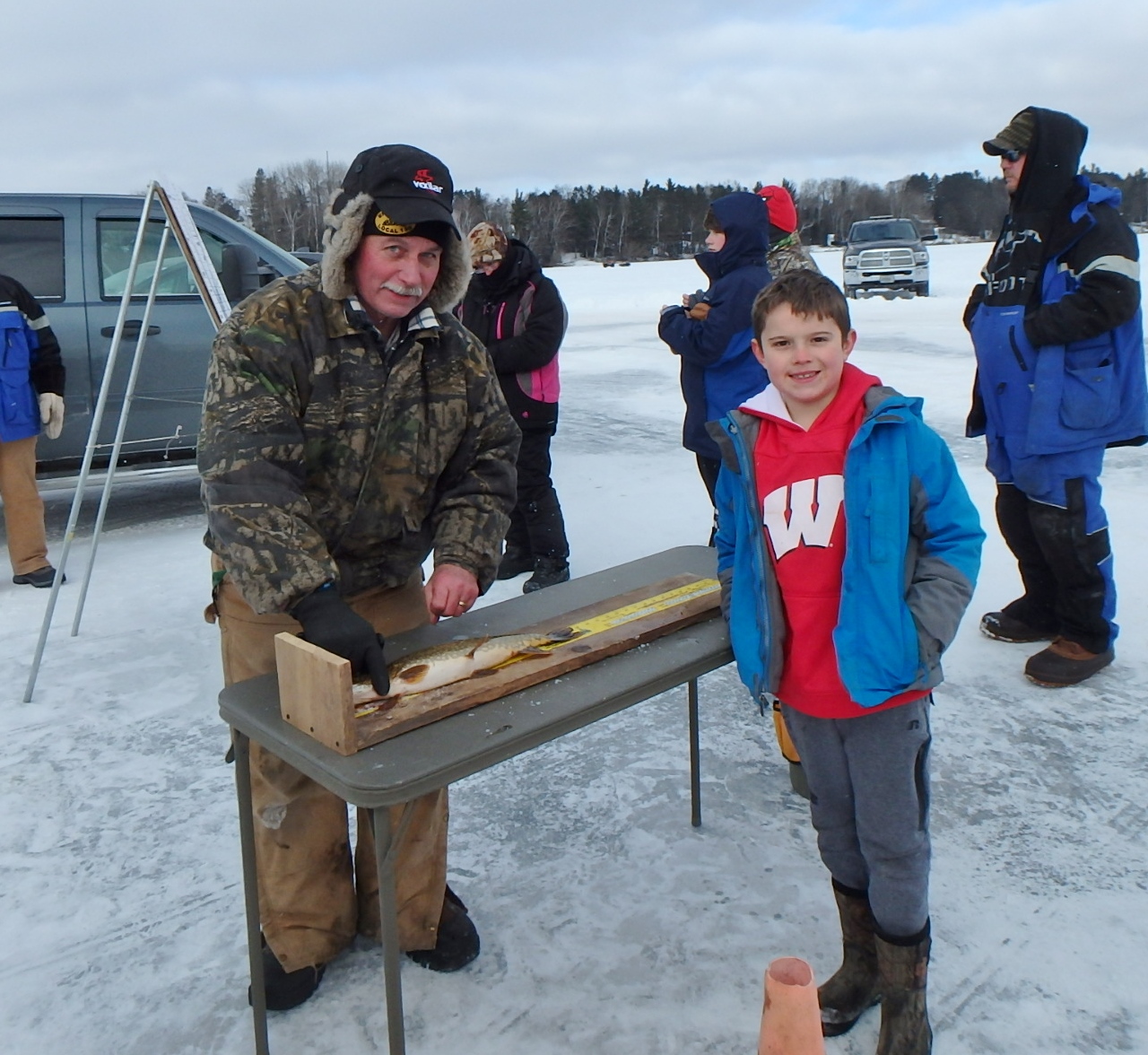 2020 Annual Elk Country ATV Club Ice Fishing Contest Clam Lake WI