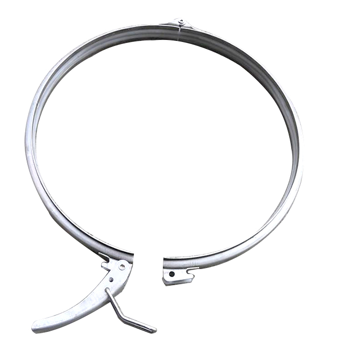 Galvanized/AISI304 55 gallon drum clamp