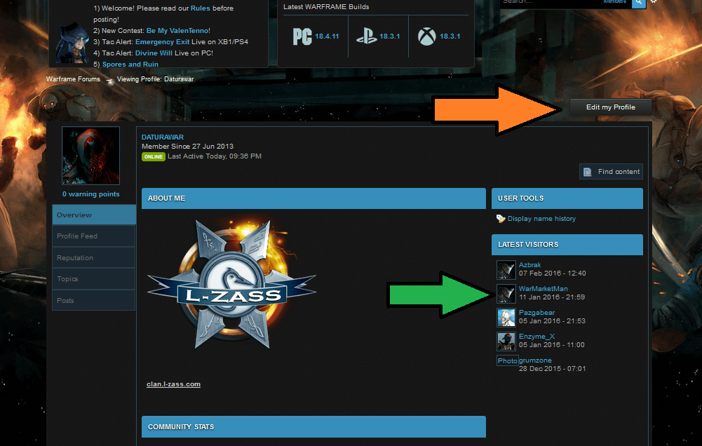 Guide Warframe Market LZass