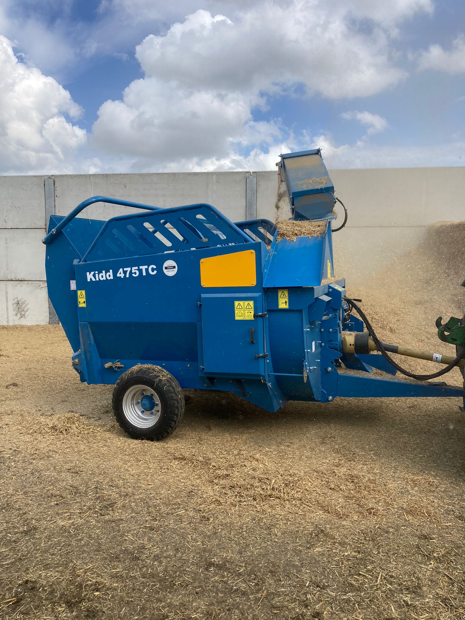 SOLD KIDD STRAW CHOPPER