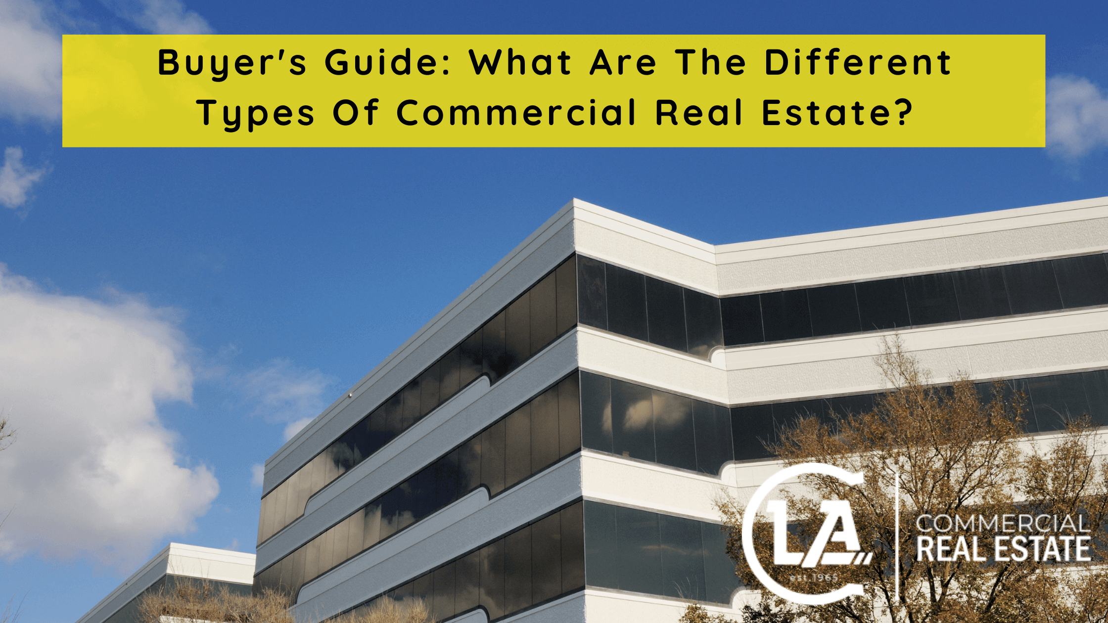 Buyer's Guide What are the different types of commercial real estate