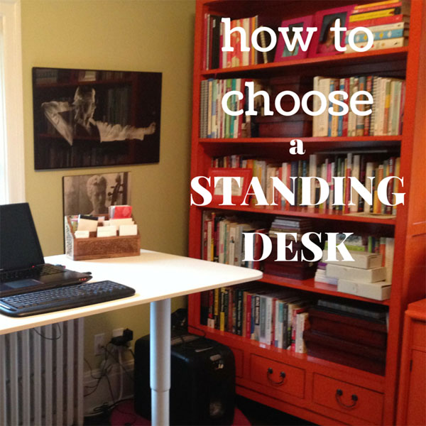 Get Up, Stand Up! How to Choose a Standing Desk Clare Kumar