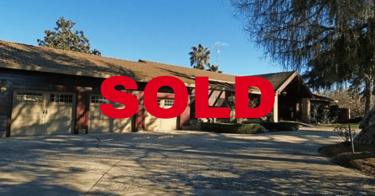 SOLD 5624 N WALNUT RD Turlock Ranchette Clarence Oliveira, REALTOR