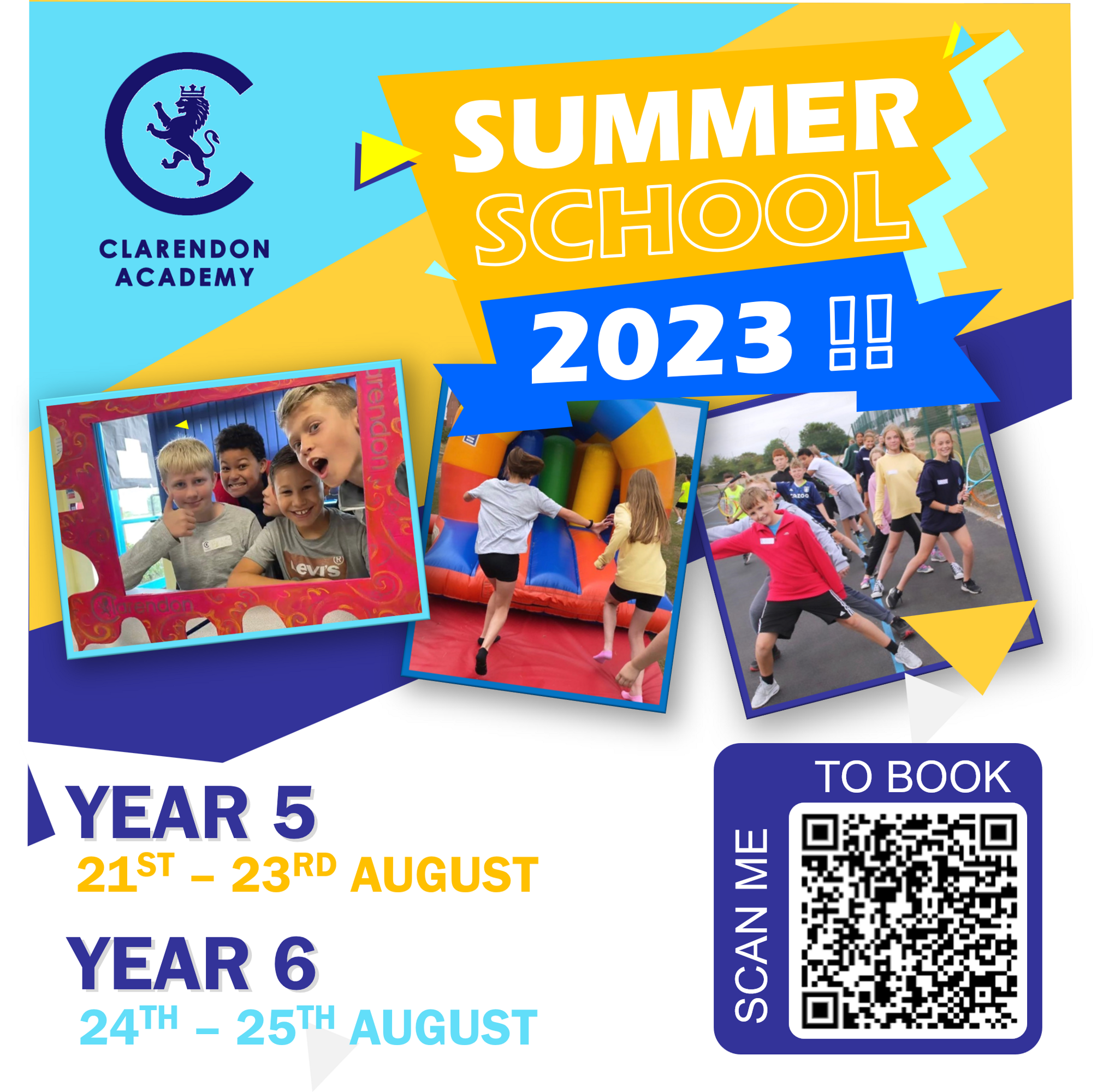 Summer School 2023 Clarendon Academy