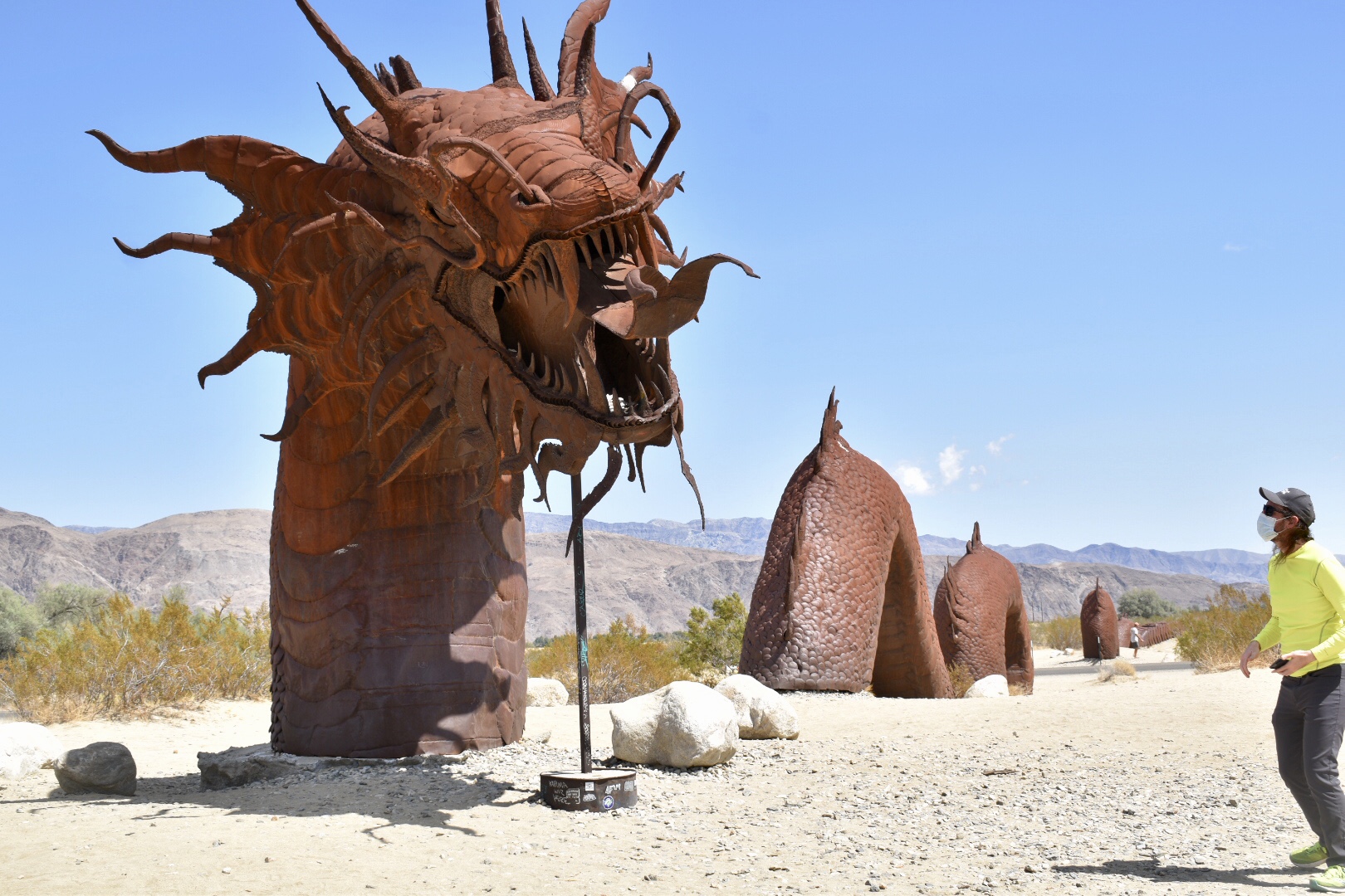 Metal Sculptures in Anza Borrego Claren Wanders