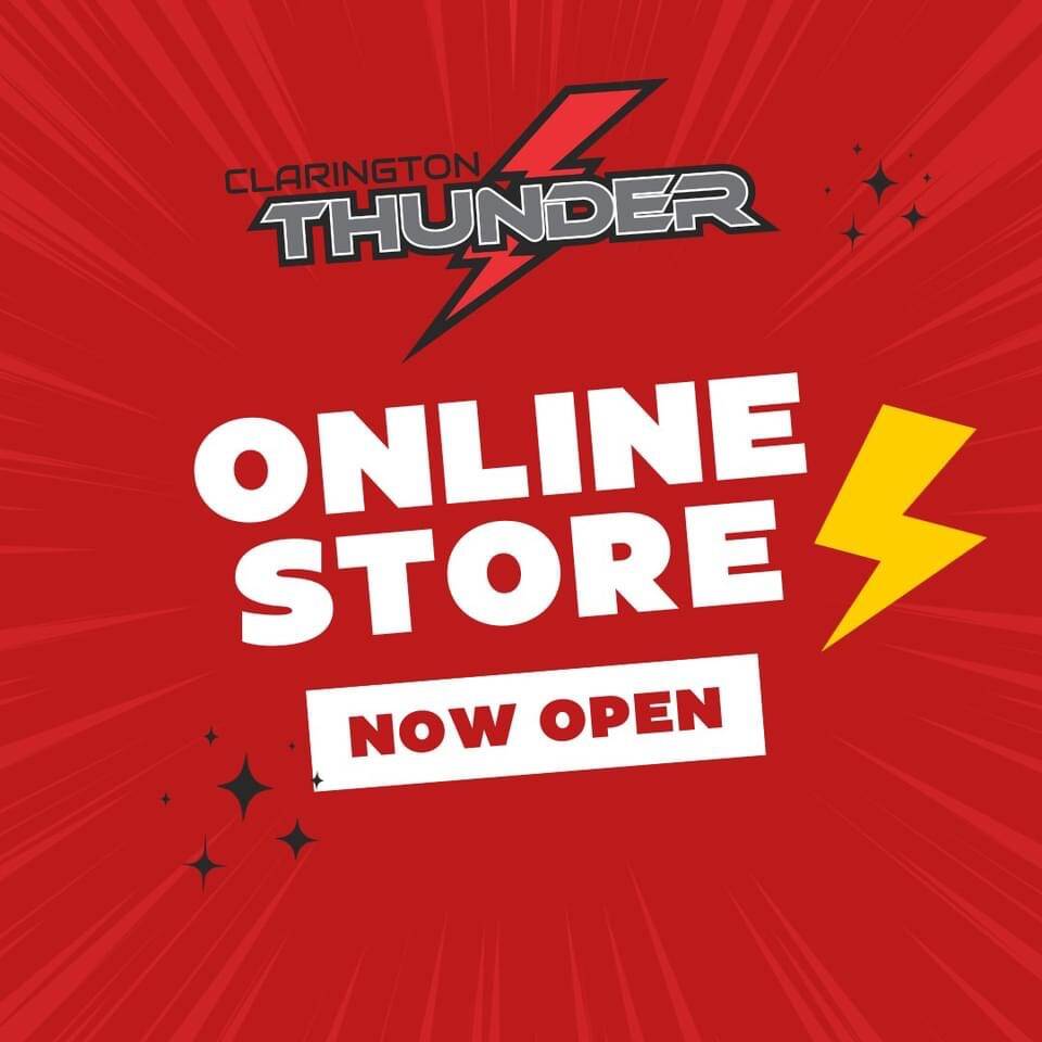 News > Thunder Apparel Store NOW OPEN! (Clarington Thunder Hockey League)